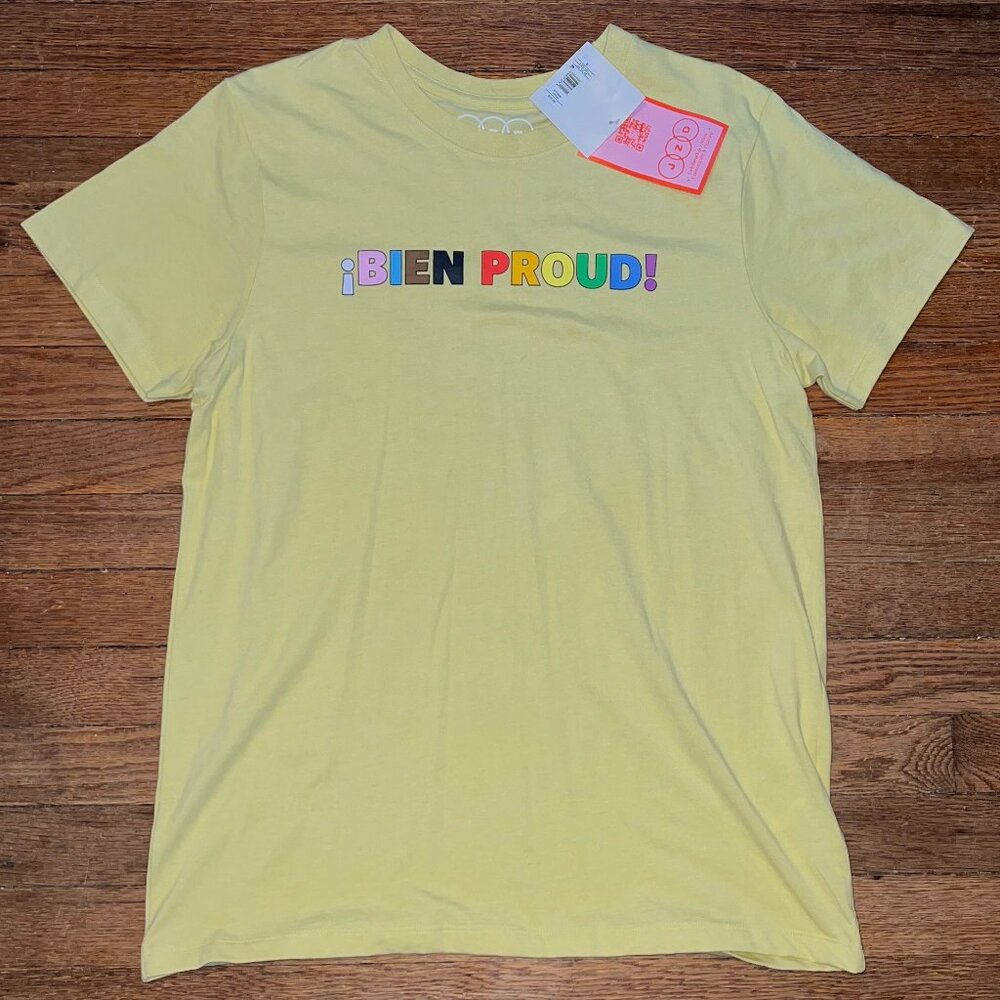 NWT - JZD Mens Yellow T-shirt (M)